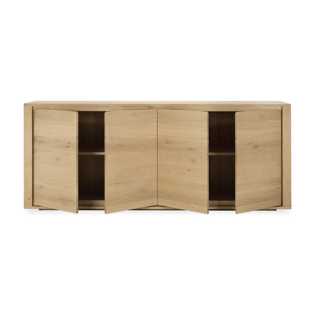 Shadow Sideboard - Oak - 4 Doors - Loom Collection