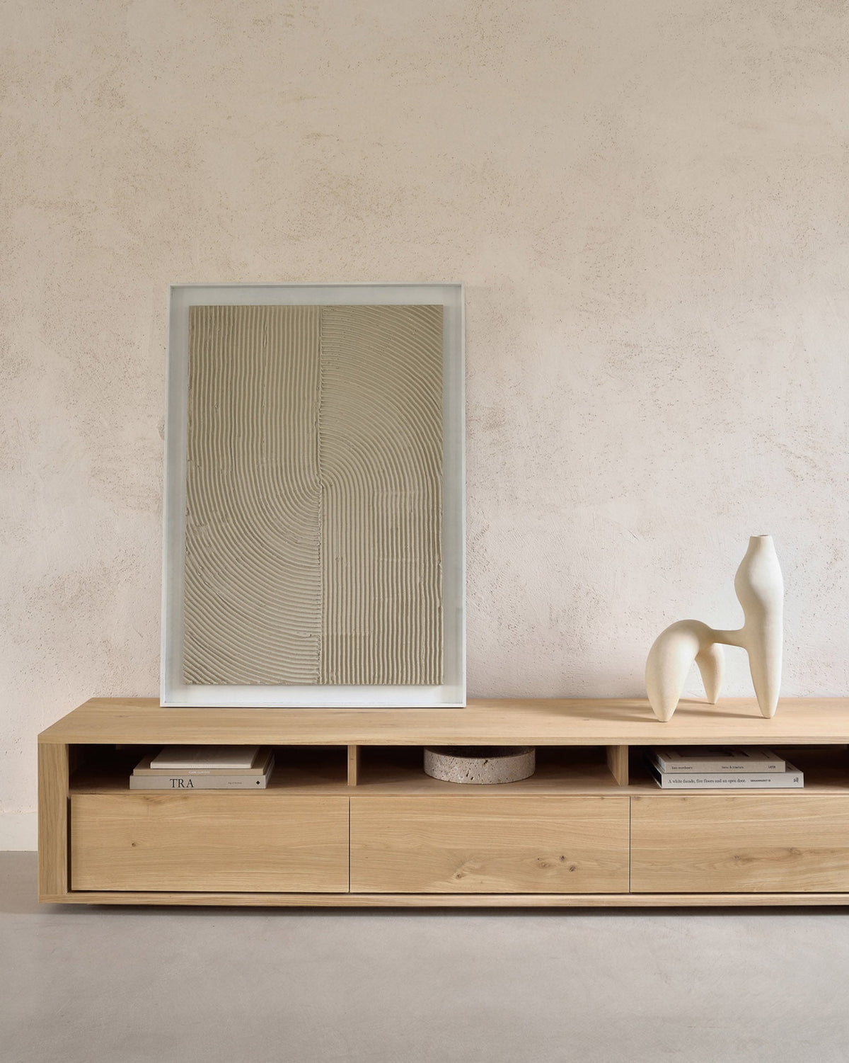 Shadow Tv Cupboard - Oak