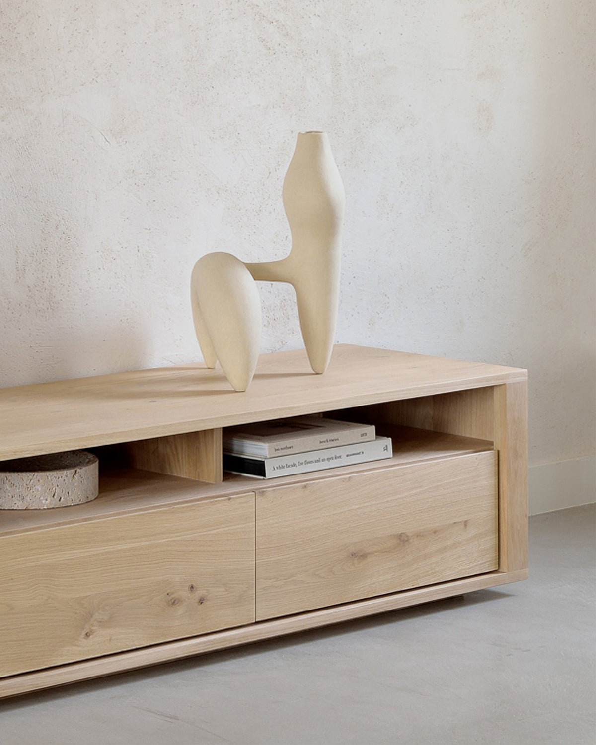 Shadow Tv Cupboard - Oak