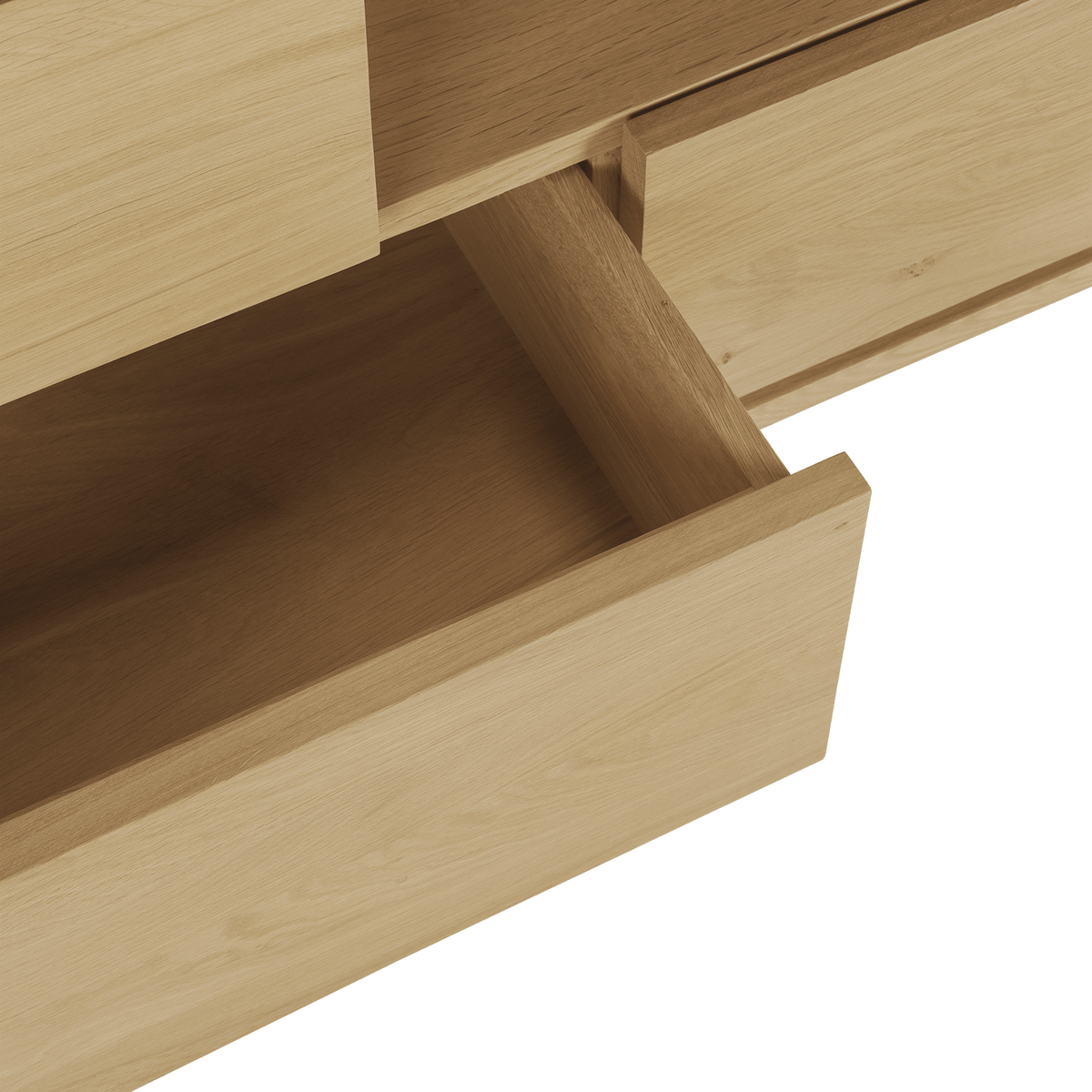 Shadow TV Cupboard - Oak - Ethnicraft Loom Collection Dubai
