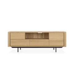 Shadow TV Cupboard - Oak - Ethnicraft Loom Collection Dubai