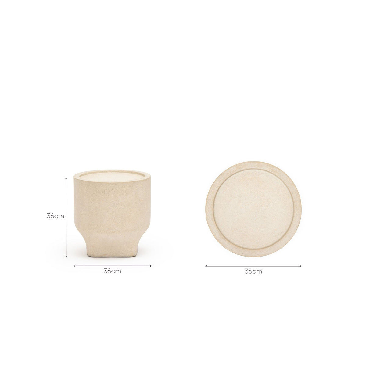 Sia Accent Table - Small - Side Tables Loom Collection Loom Collection Dubai