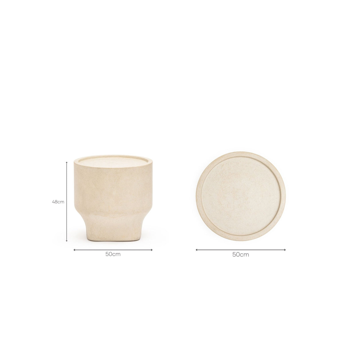 Sia Side Table - Medium - Side Tables Loom Collection Loom Collection Dubai