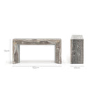 Sienna Console Table - Palissandro Blue