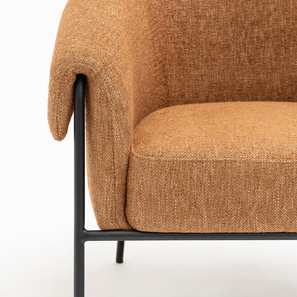 Sinca Armchair - Pumpkin - Accent Chairs Loom Collection Loom Collection Dubai