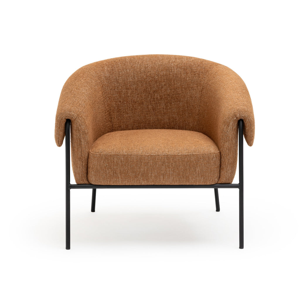 Sinca Armchair - Pumpkin - Accent Chairs Loom Collection Loom Collection Dubai