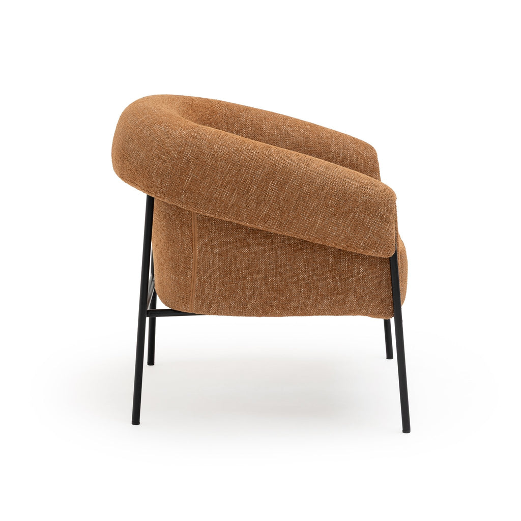 Sinca Armchair - Pumpkin - Accent Chairs Loom Collection Loom Collection Dubai