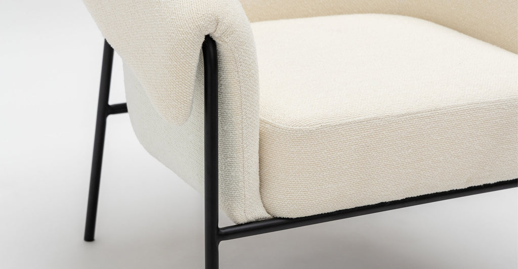 Sinca Armchair - Snow - Loom Collection