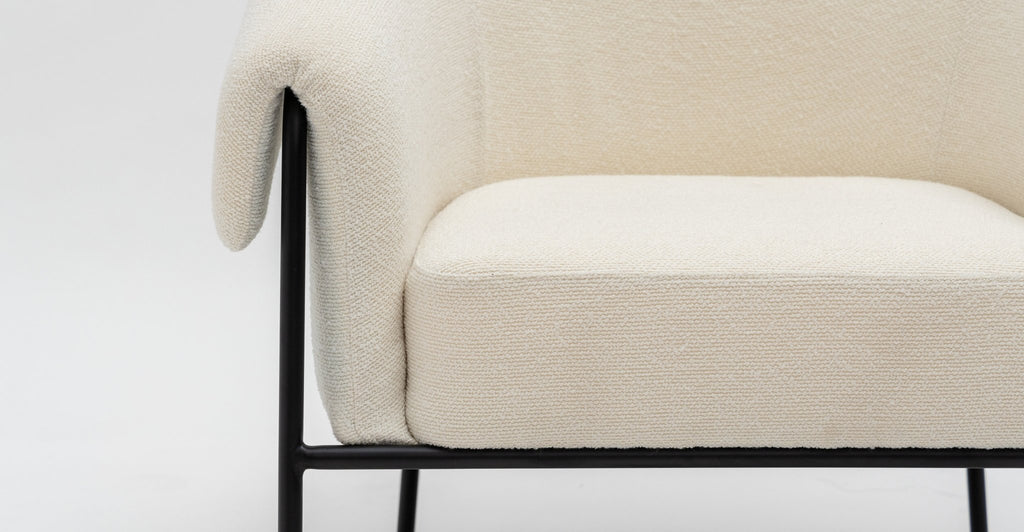 Sinca Armchair - Snow - Loom Collection