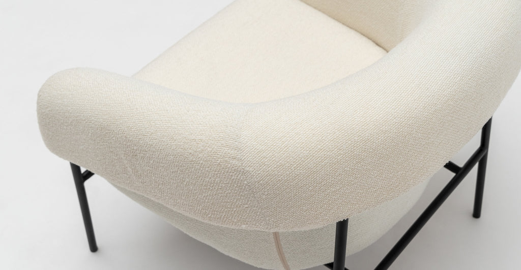 Sinca Armchair - Snow - Loom Collection