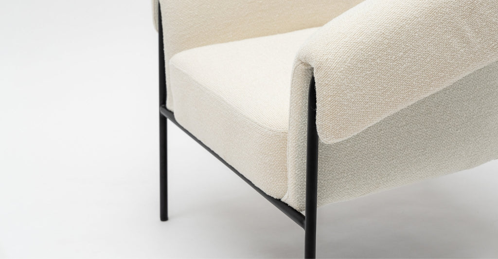 Sinca Armchair - Snow - Loom Collection