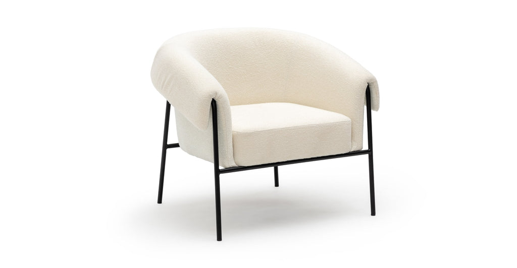 Sinca Armchair - Snow - Loom Collection