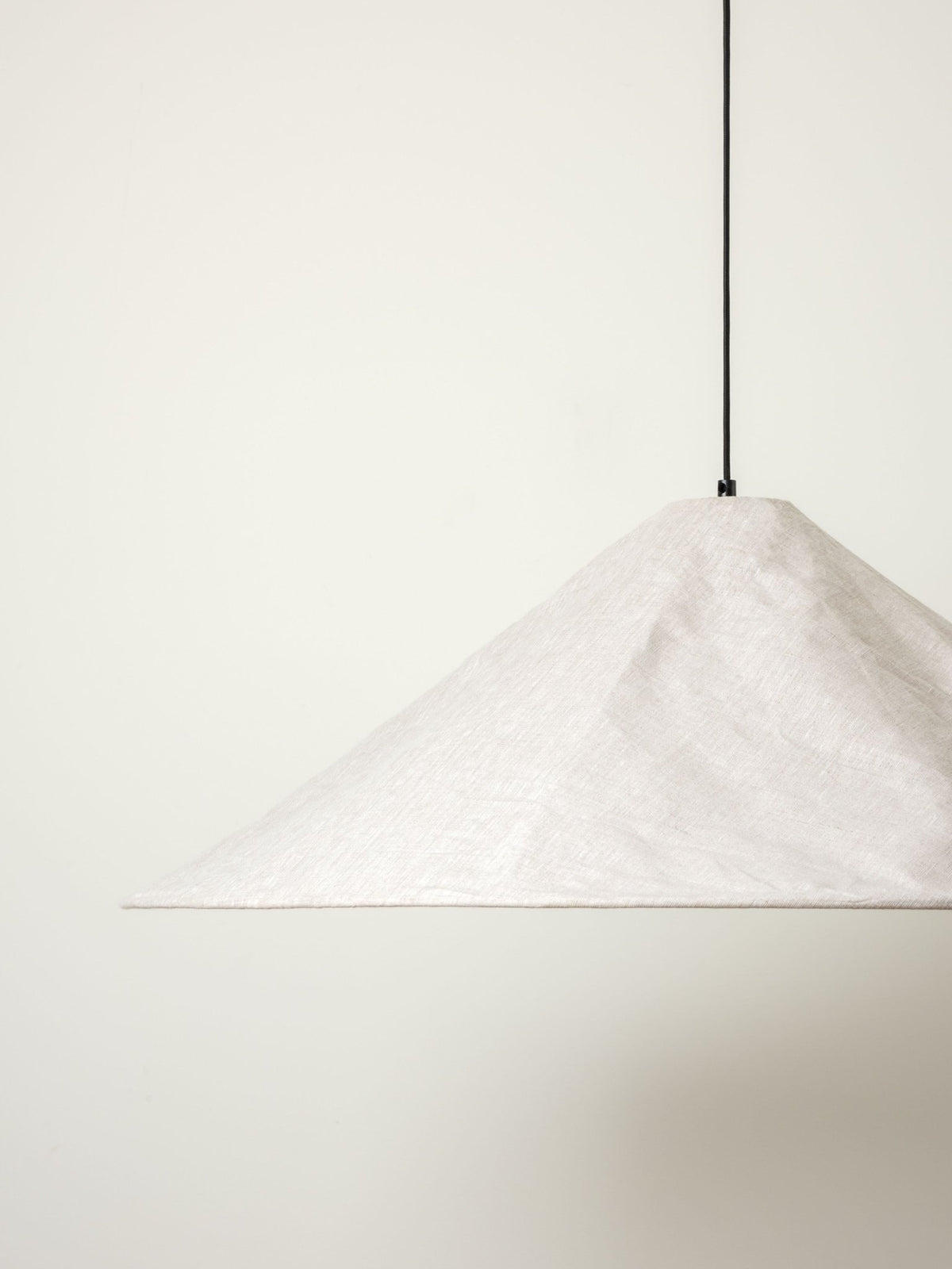 Siya - Collapsible Oversized Linen Pendant