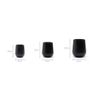 Skylar Planter - Black - Pots & Planters Loom Collection Loom Collection Dubai