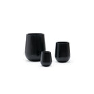 Skylar Planter Set Of 3 - Black - Pots & Planters Loom Collection Loom Collection Dubai