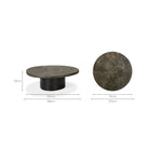 Slice Coffee Table - Coffee Tables Ethnicraft Loom Collection Dubai