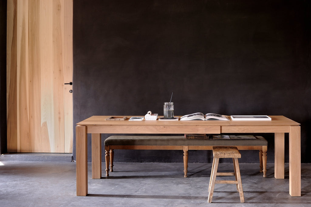 Slice Extendable Dining Table - Oak - Loom Collection