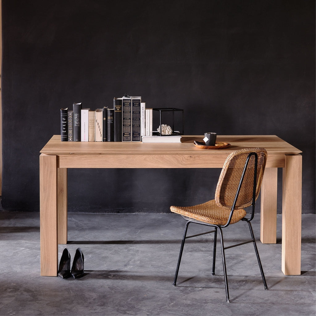 Slice Extendable Dining Table - Oak - Dining Tables - Extendable Ethnicraft Loom Collection Dubai