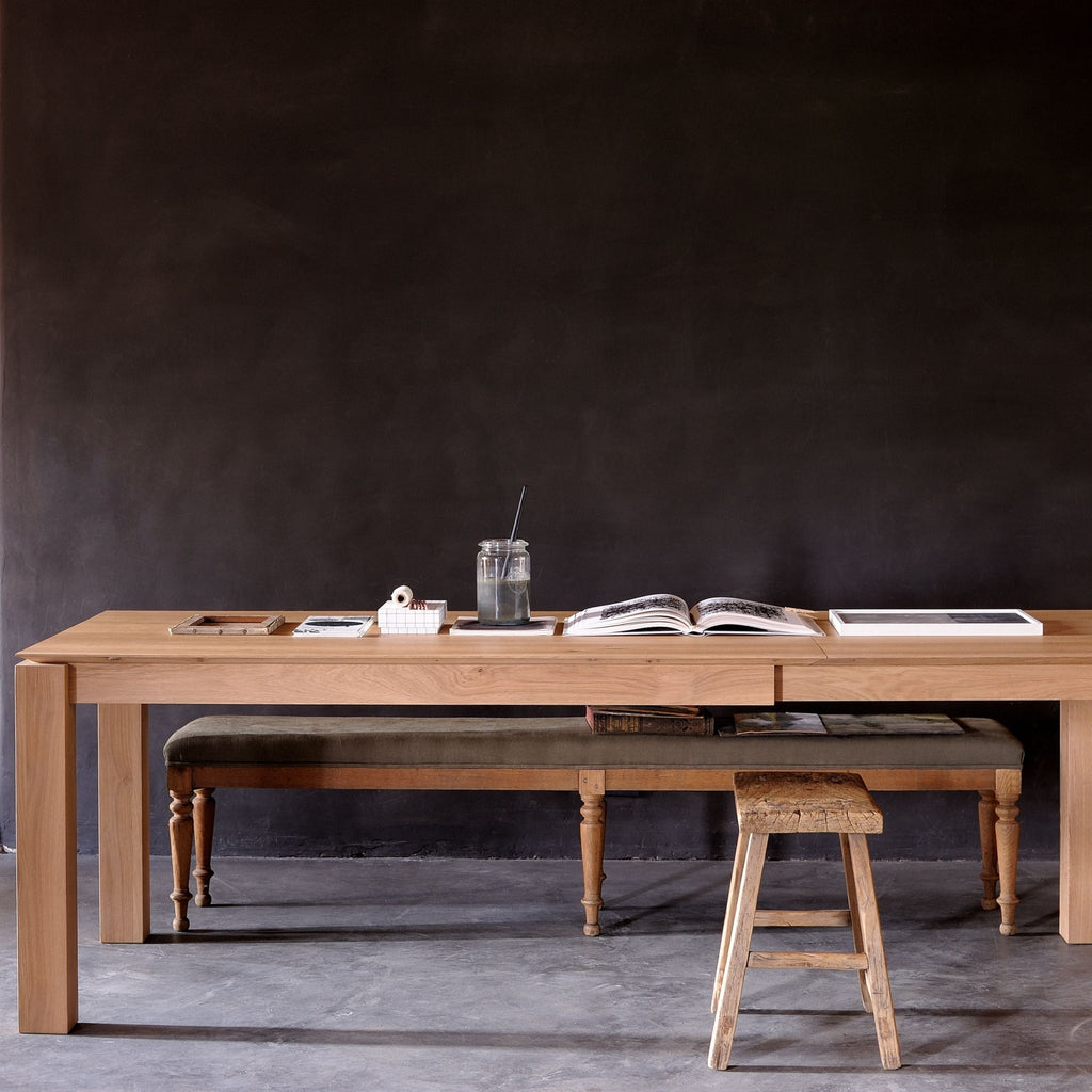 Slice Extendable Dining Table - Oak - Dining Tables - Extendable Ethnicraft Loom Collection Dubai