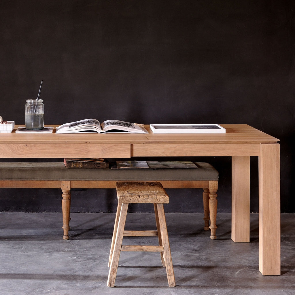 Slice Extendable Dining Table - Oak - Dining Tables - Extendable Ethnicraft Loom Collection Dubai