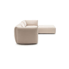 Slipper Corner Sofa - Bleached Sand - Sofa Natadora Loom Collection Dubai