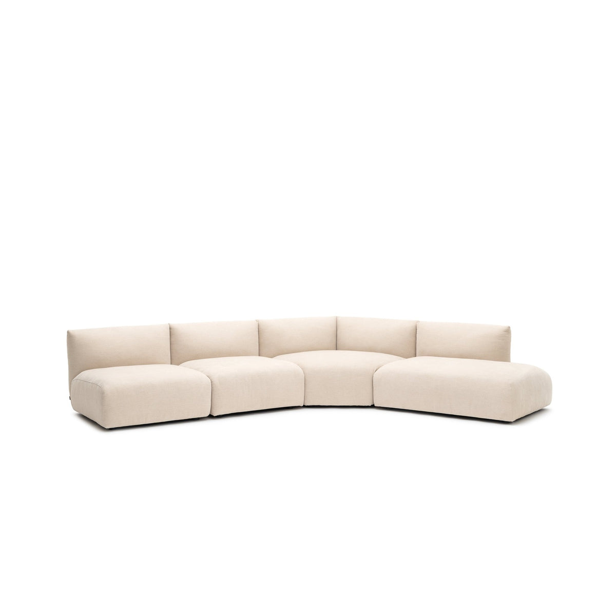 Slipper Corner V1 Sofa - Bleached Sand