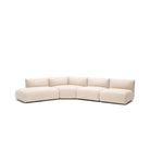 Slipper Corner V1 Sofa - Bleached Sand