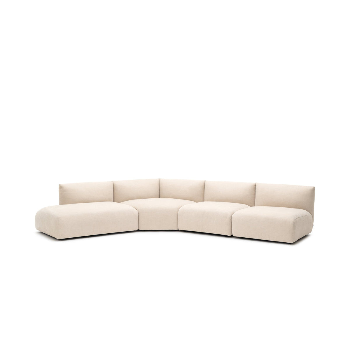 Slipper Corner V1 Sofa - Bleached Sand