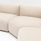 Slipper Corner V1 Sofa - Bleached Sand