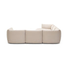 Slipper Large Corner Sofa - Bleached Sand - Sofa Natadora Loom Collection Dubai