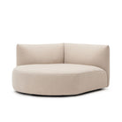 Slipper Left Chaise - Bleached Sand - Sofa Natadora Loom Collection Dubai