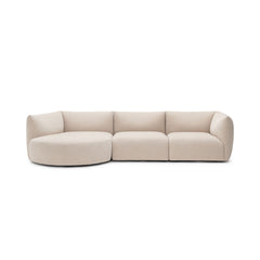 Slipper Lounge Closed Sofa - Bleached Sand - Sofa Natadora Loom Collection Dubai