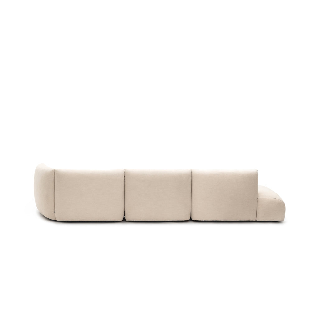 Slipper Lounge Open Sofa - Bleached Sand