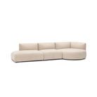 Slipper Lounge Open Sofa - Bleached Sand - Sofa Natadora Loom Collection Dubai