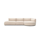 Slipper Lounge Open Sofa - Bleached Sand - Sofa Natadora Loom Collection Dubai
