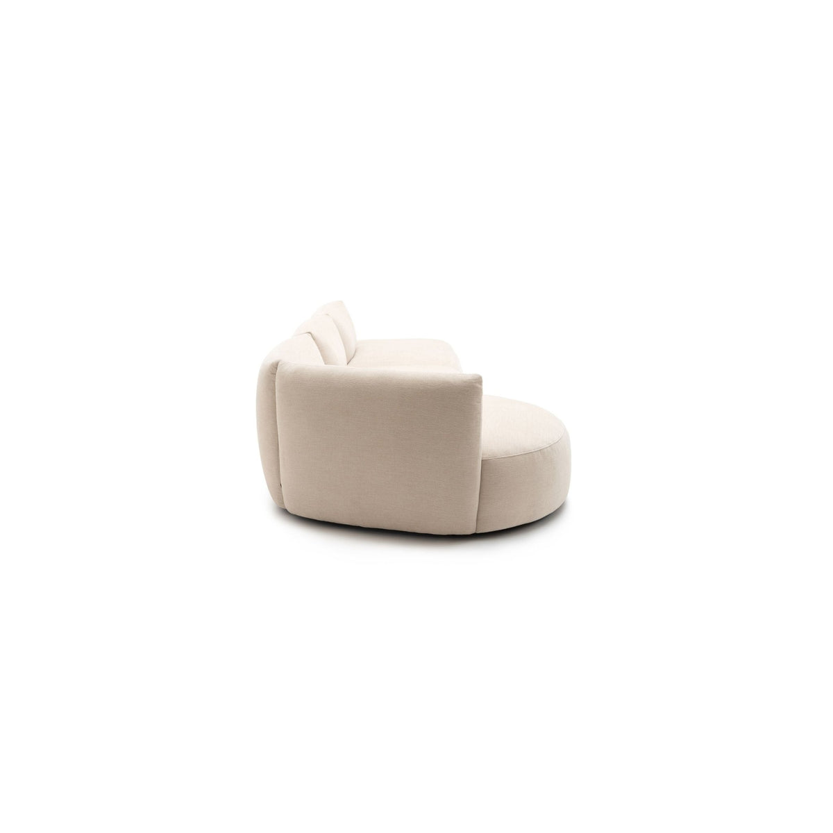 Slipper Lounge Open Sofa - Bleached Sand - Sofa Natadora Loom Collection Dubai