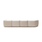 Slipper Modular Sofa - Bleached Sand - Sofa Natadora Loom Collection Dubai
