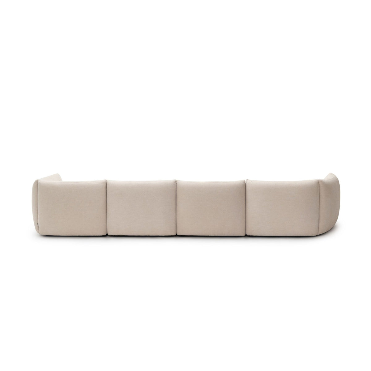 Slipper Modular Sofa - Bleached Sand - Sofa Natadora Loom Collection Dubai