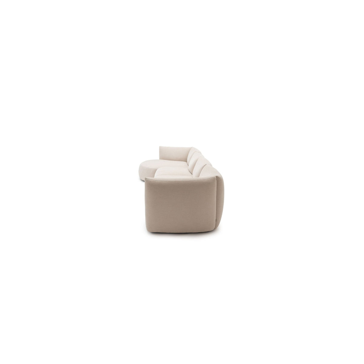 Slipper Modular Sofa - Bleached Sand - Sofa Natadora Loom Collection Dubai