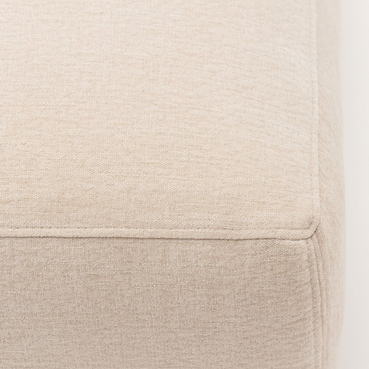 Slipper Ottoman - Bleached Sand - Ottomans Natadora Loom Collection Dubai