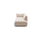 Slipper Small Open Sofa - Bleached Sand - Sofa Natadora Loom Collection Dubai