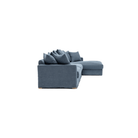 Sloopy L-Shaped Sofa - Asa Ink - Sectional Sofas Tolv Loom Collection Dubai