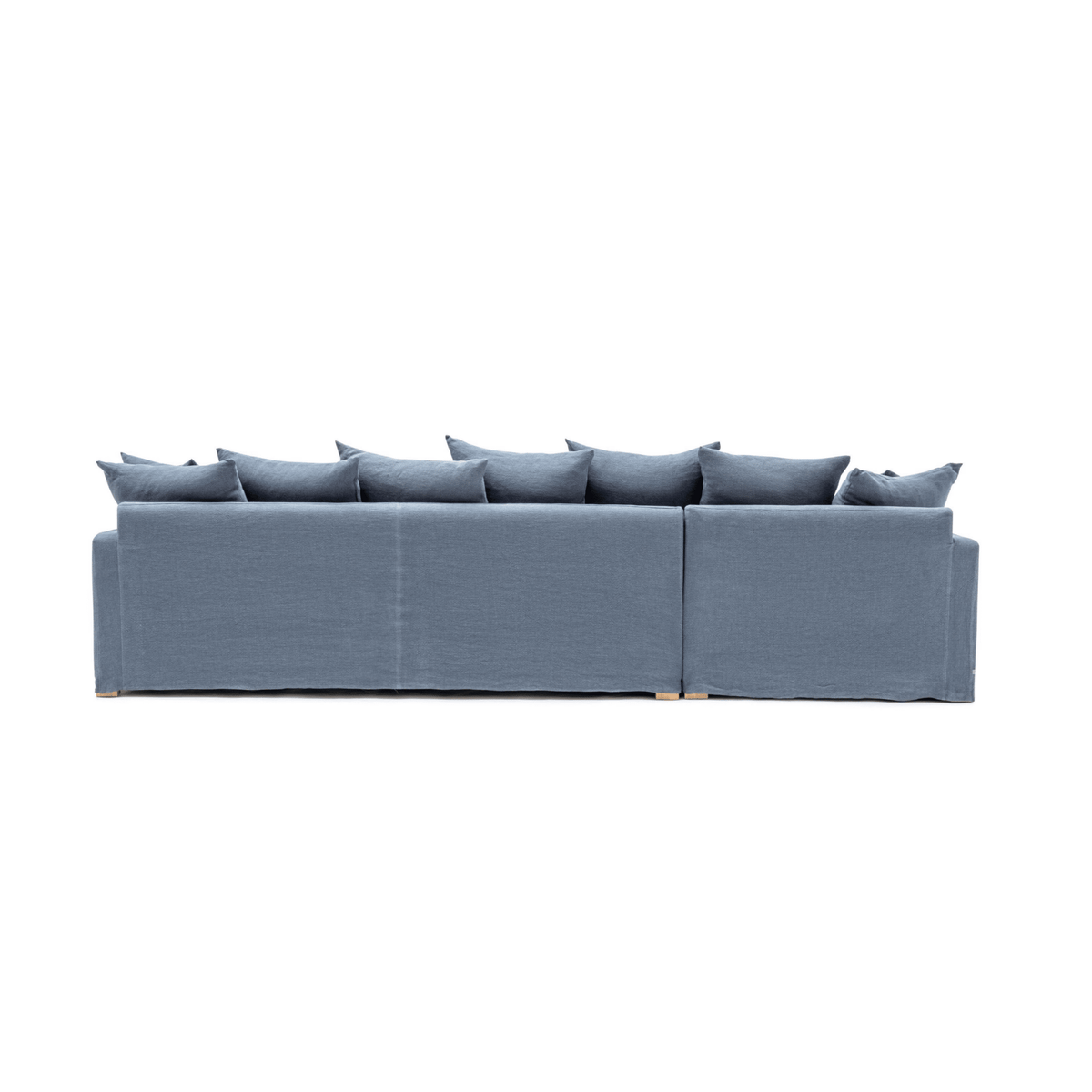 Sloopy L-Shaped Sofa - Asa Ink - Sectional Sofas Tolv Loom Collection Dubai