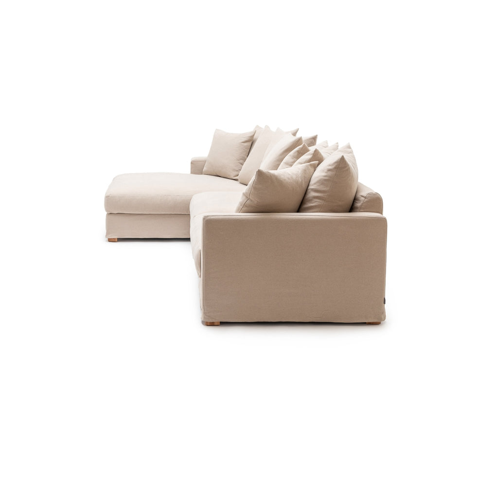 Sloopy L - Shaped Sofa - Flanders Coast - Loom Collection