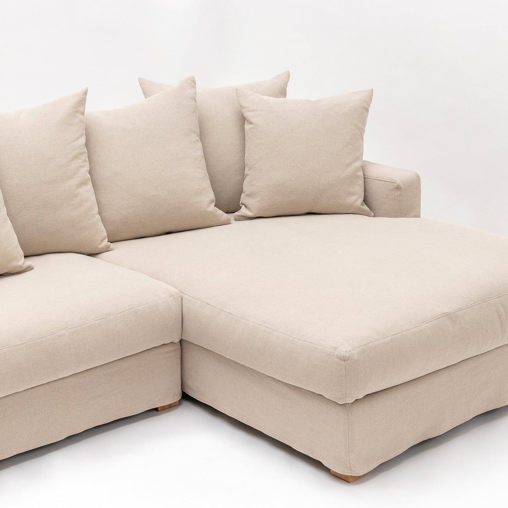 Sloopy L - Shaped Sofa - Flanders Coast - Loom Collection