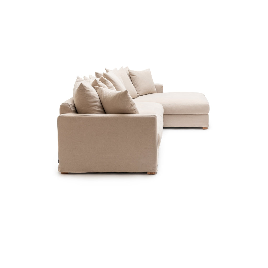 Sloopy L - Shaped Sofa - Flanders Coast - Loom Collection