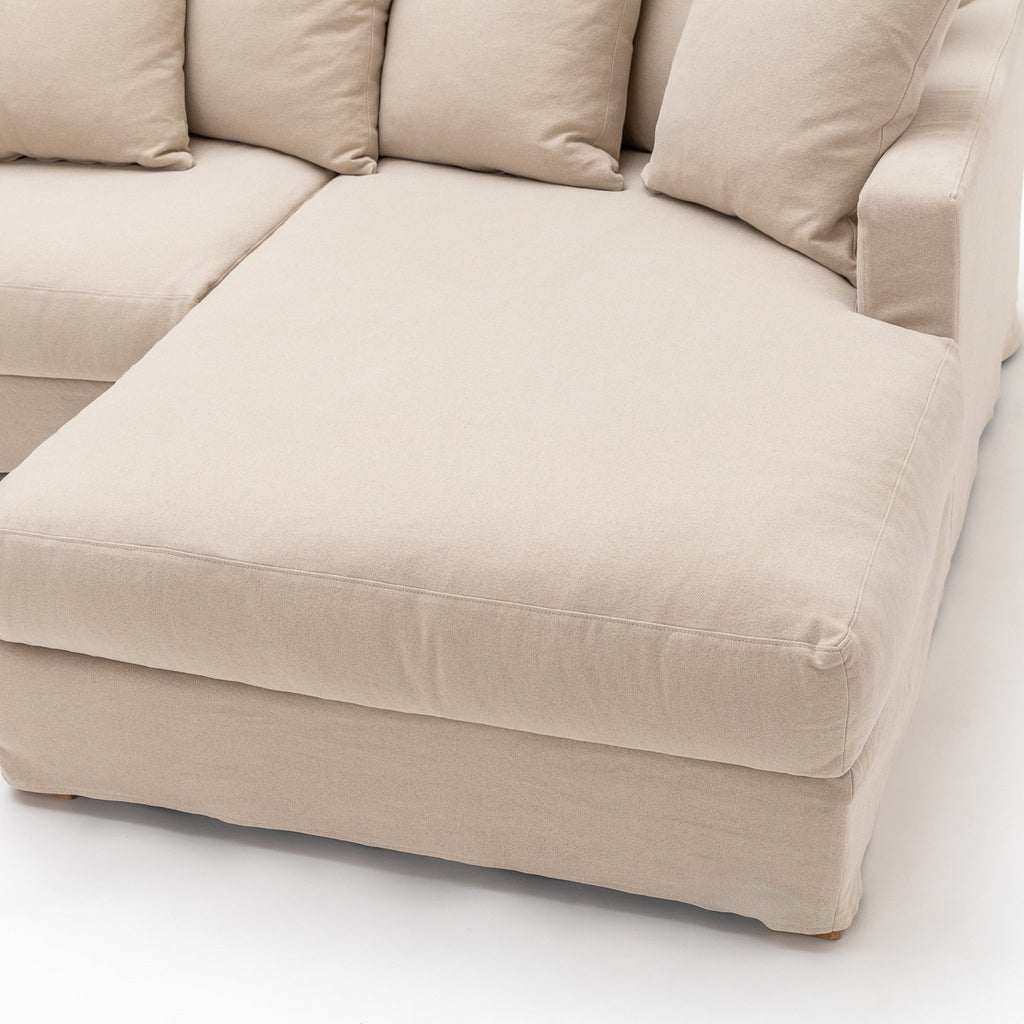 Sloopy L - Shaped Sofa - Flanders Coast - Loom Collection