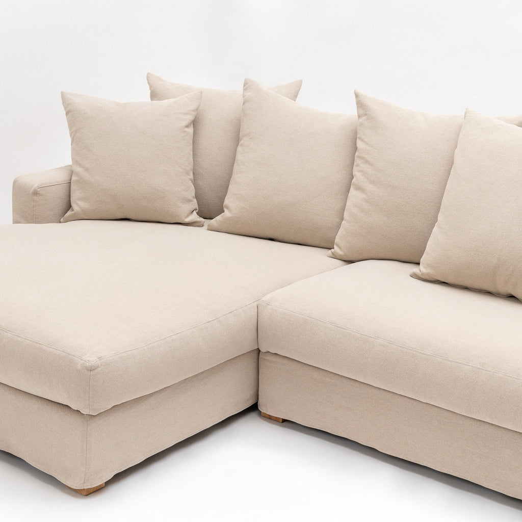 Sloopy L - Shaped Sofa - Flanders Coast - Loom Collection