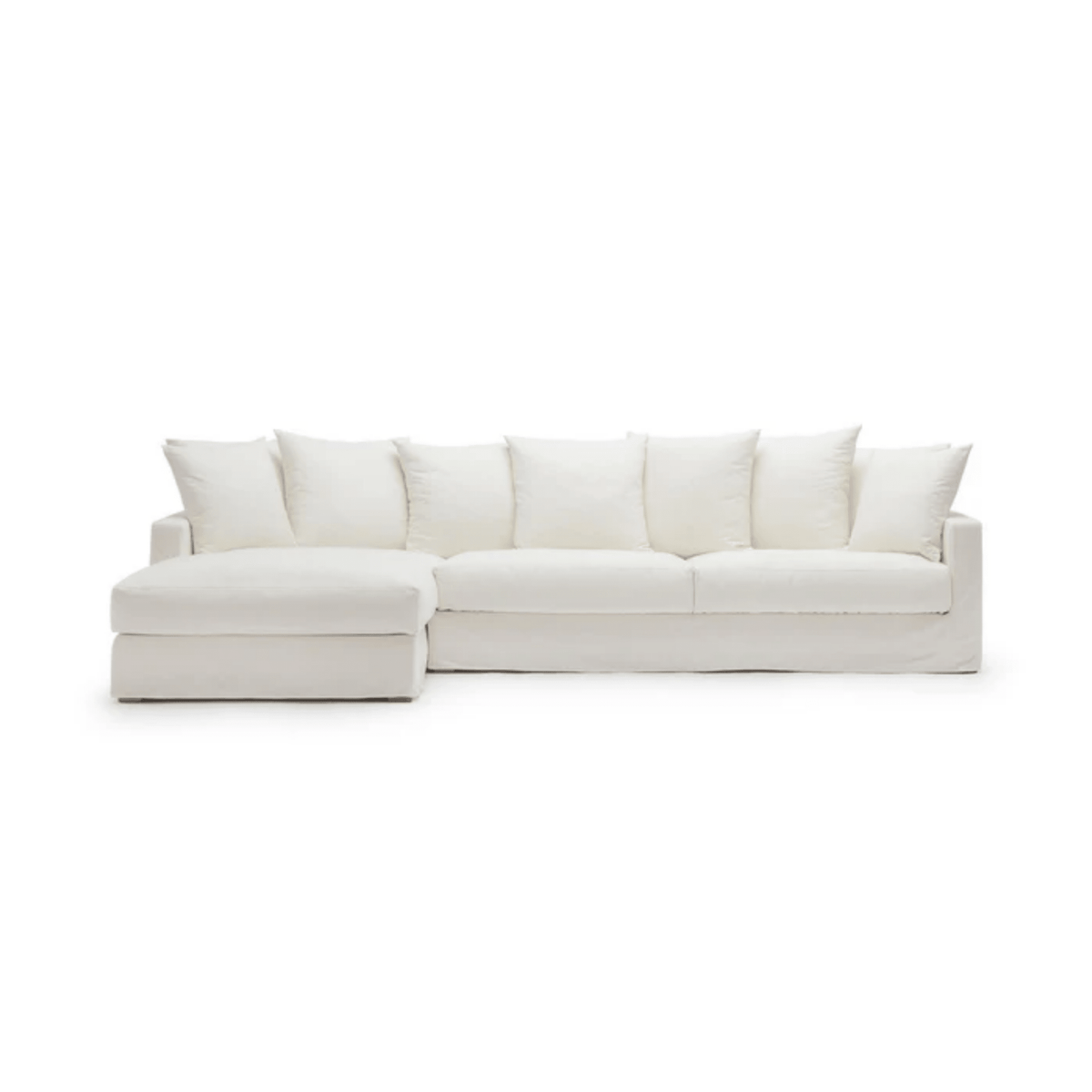 Sloopy L-Shaped Sofa - Summer Ivory - Sectional Sofas Tolv Loom Collection Dubai