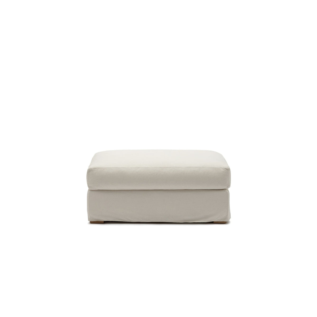 Sloopy Ottoman - Summer Ivory - Ottomans Tolv Loom Collection Dubai